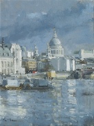 Paul Brown Artist Painting No7 April  2016