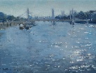 Paul Brown Artist Painting No17 October 2014