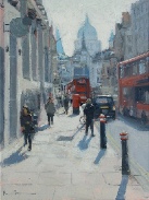 Paul Brown Artist Painting No2 October 2014